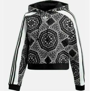Adidas Paisley All Over Print Bandana Hoodie Kaleidoscope